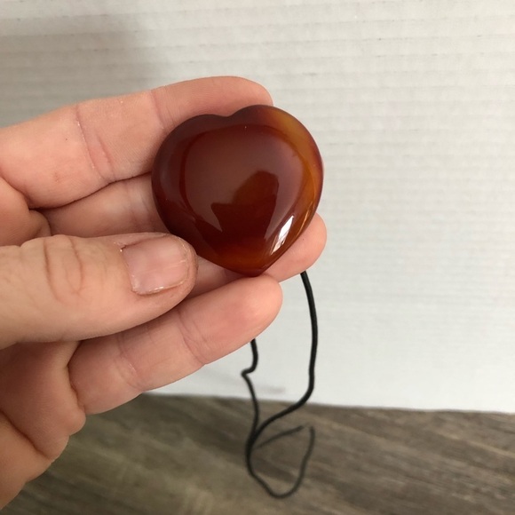 Heart Shaped Stone Necklace - Picture 11 of 13